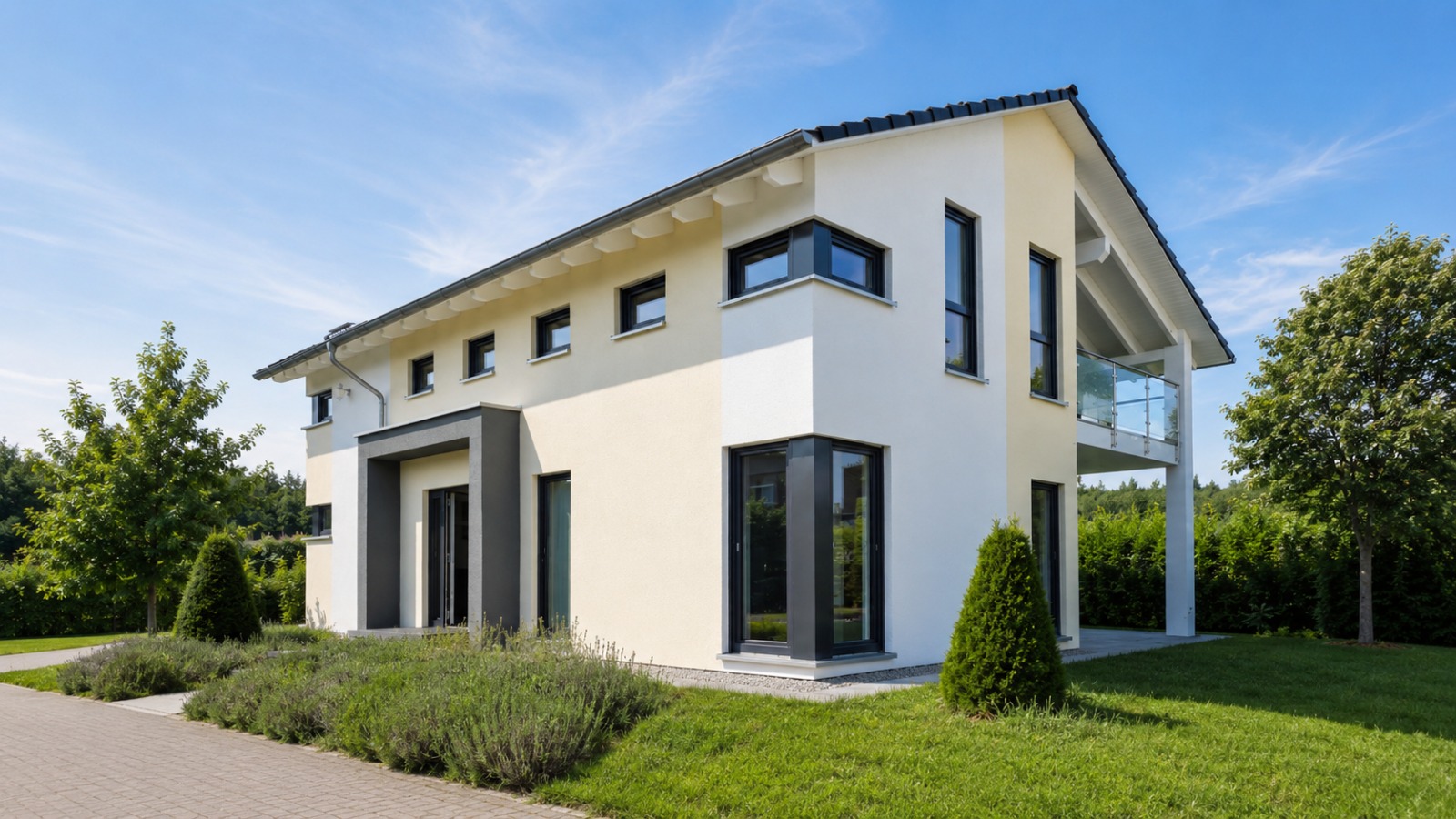 Musterhauspark · Drohnenaufnahme
